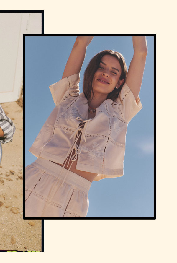 Marella Embroidered Top