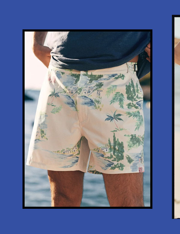 5" Vintage Swim Trunk