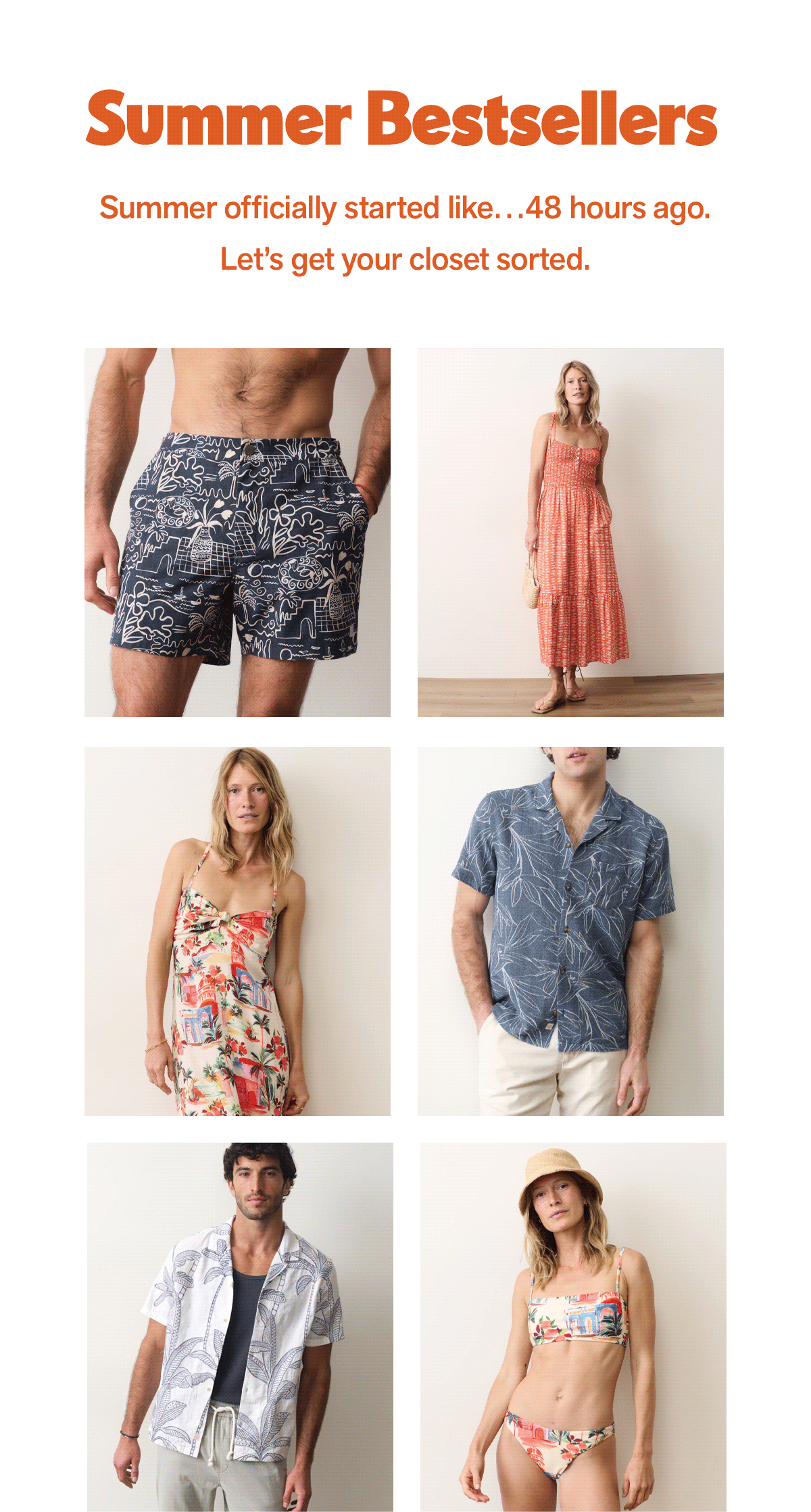 Summer Best Sellers