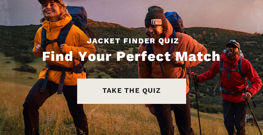 Jacket Finder - Take the Quiz