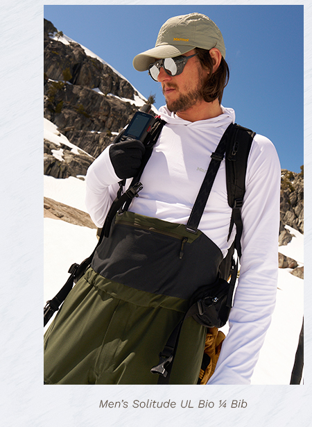Men's Solitude UL Bio 1/4 Bib