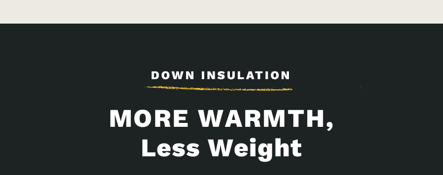 Down Insulation