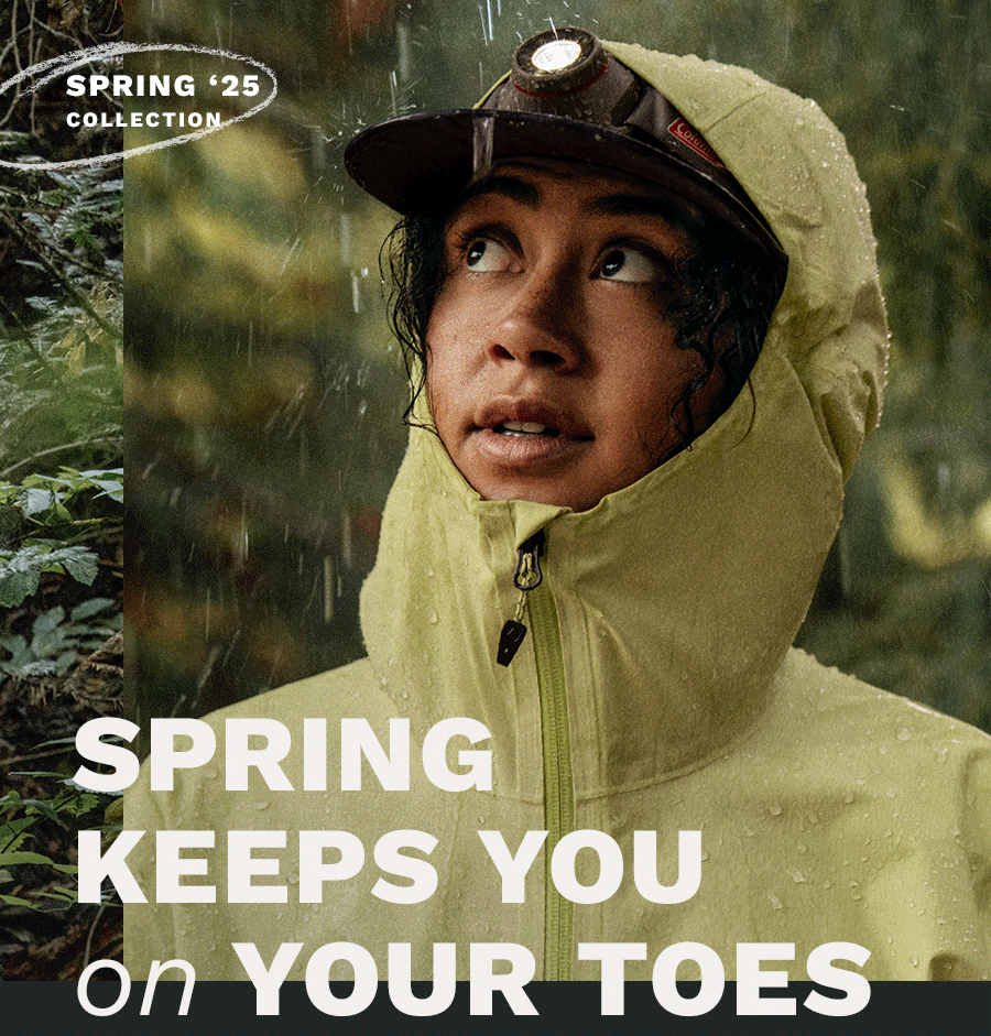 Spring keeps you on your toes