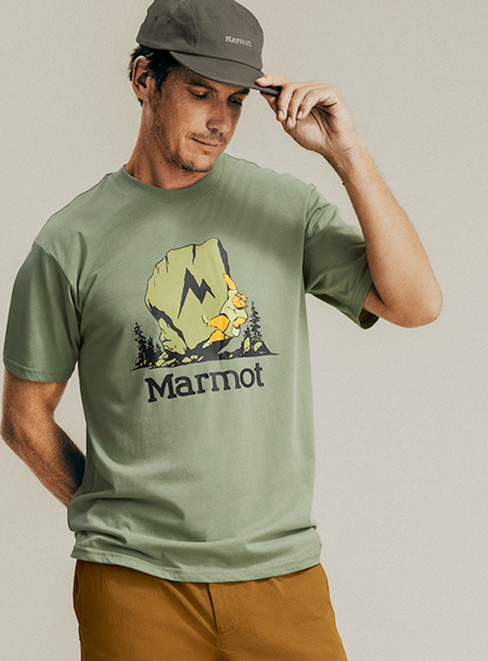 Men's Bouldering Marty Short Sleeve T-Shirt