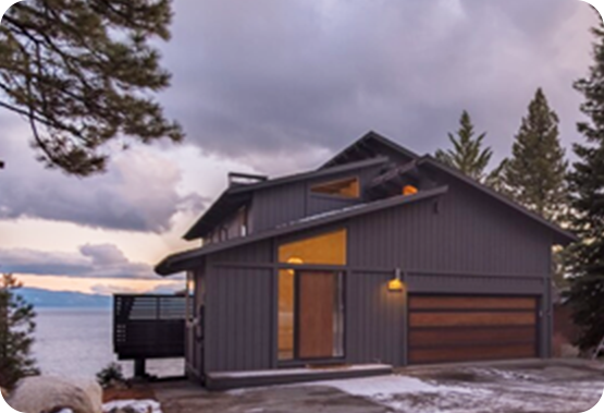 Relax in a cozy private cabin in Lake Tahoe, California.
