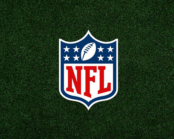 NFL Logo on Field.