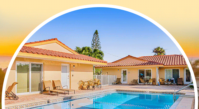 Discover inviting vacation homes with private pools, sunny patios, and spacious layouts for relaxation.