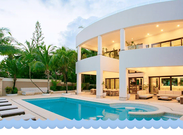 Explore stunning modern homes with luxurious pools and open-air living spaces.