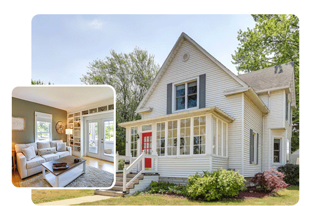 Discover residences that pair classic exteriors with updated interiors, offering a range of distinctive living spaces.