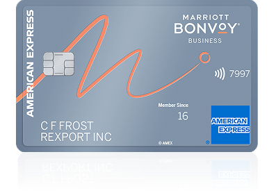 Marriott Bonvoy Business Amex Card