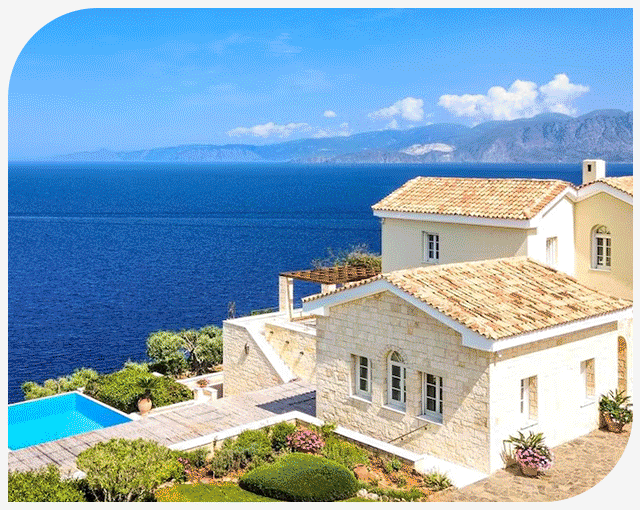 Discover coastal stays—from cliffside villas to sleek oceanfront homes and palm-lined pool retreats.