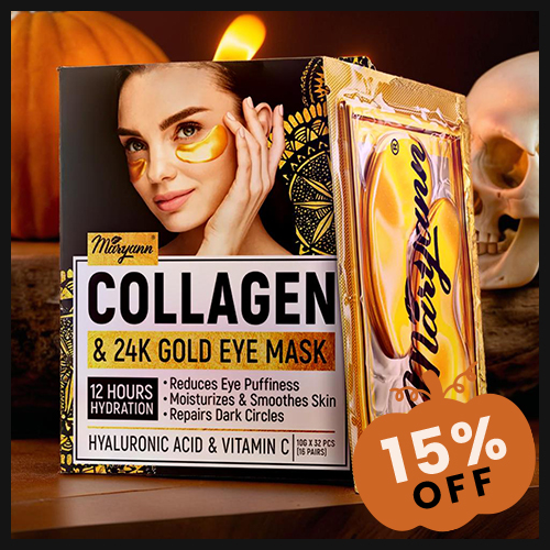 UNDER EYE COLLAGEN & 24K GOLD MASKS