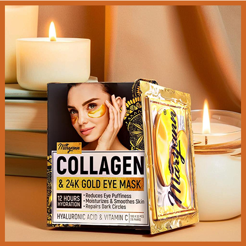 UNDER EYE COLLAGEN & 24K GOLD MASKS