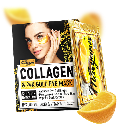 UNDER EYE COLLAGEN & 24K GOLD MASKS