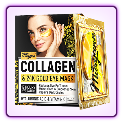 Under Eye Collagen & 24K Gold Masks