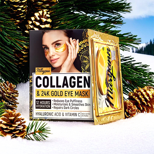 UNDER EYE COLLAGEN & 24K GOLD MASKS