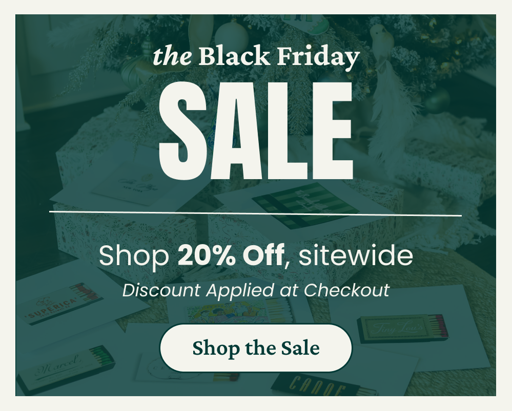 Black Friday Sale- 20% Off