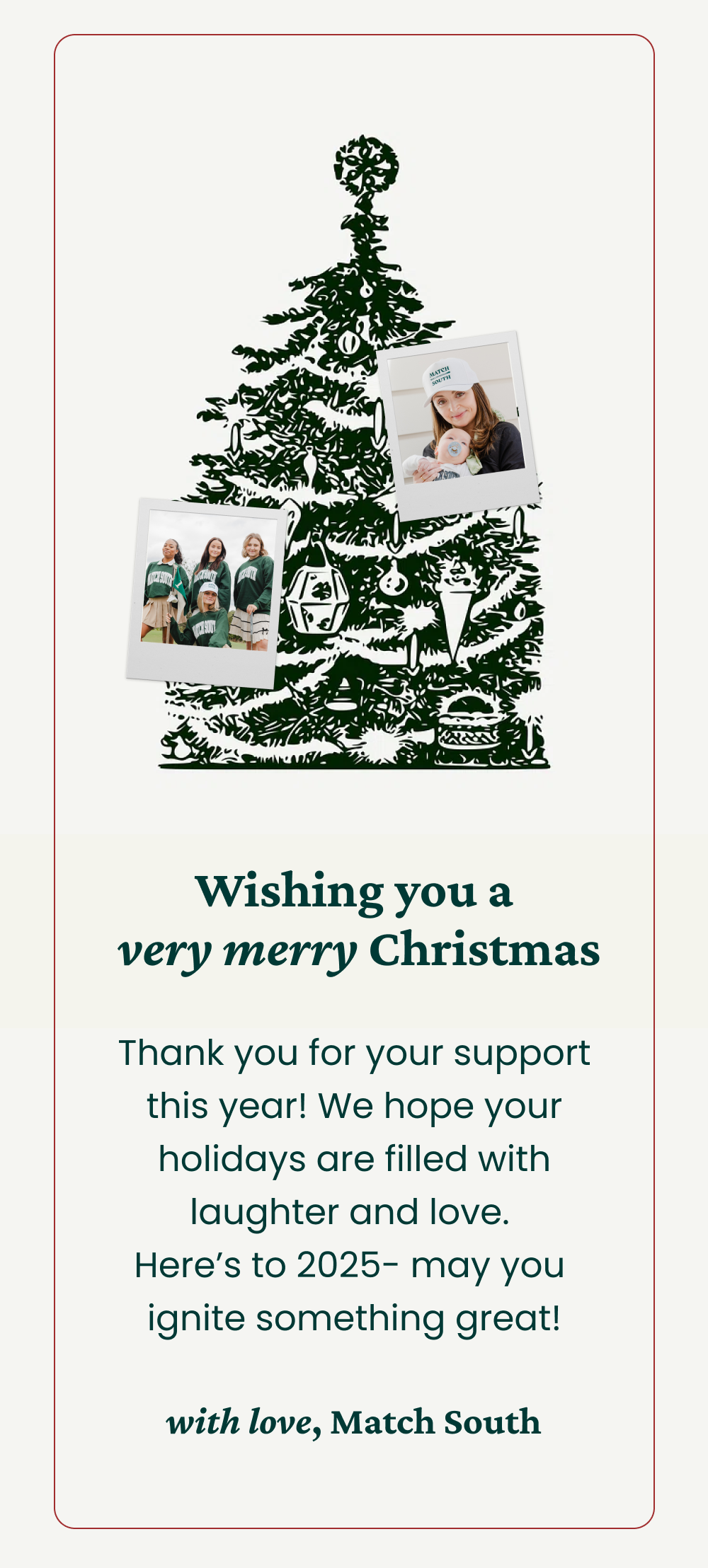 Merry Christmas from Match South
