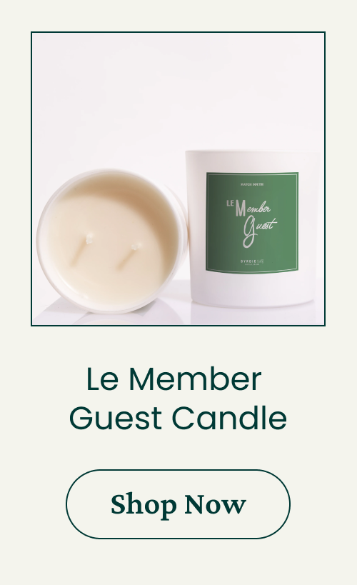 Le Member Guest Candle