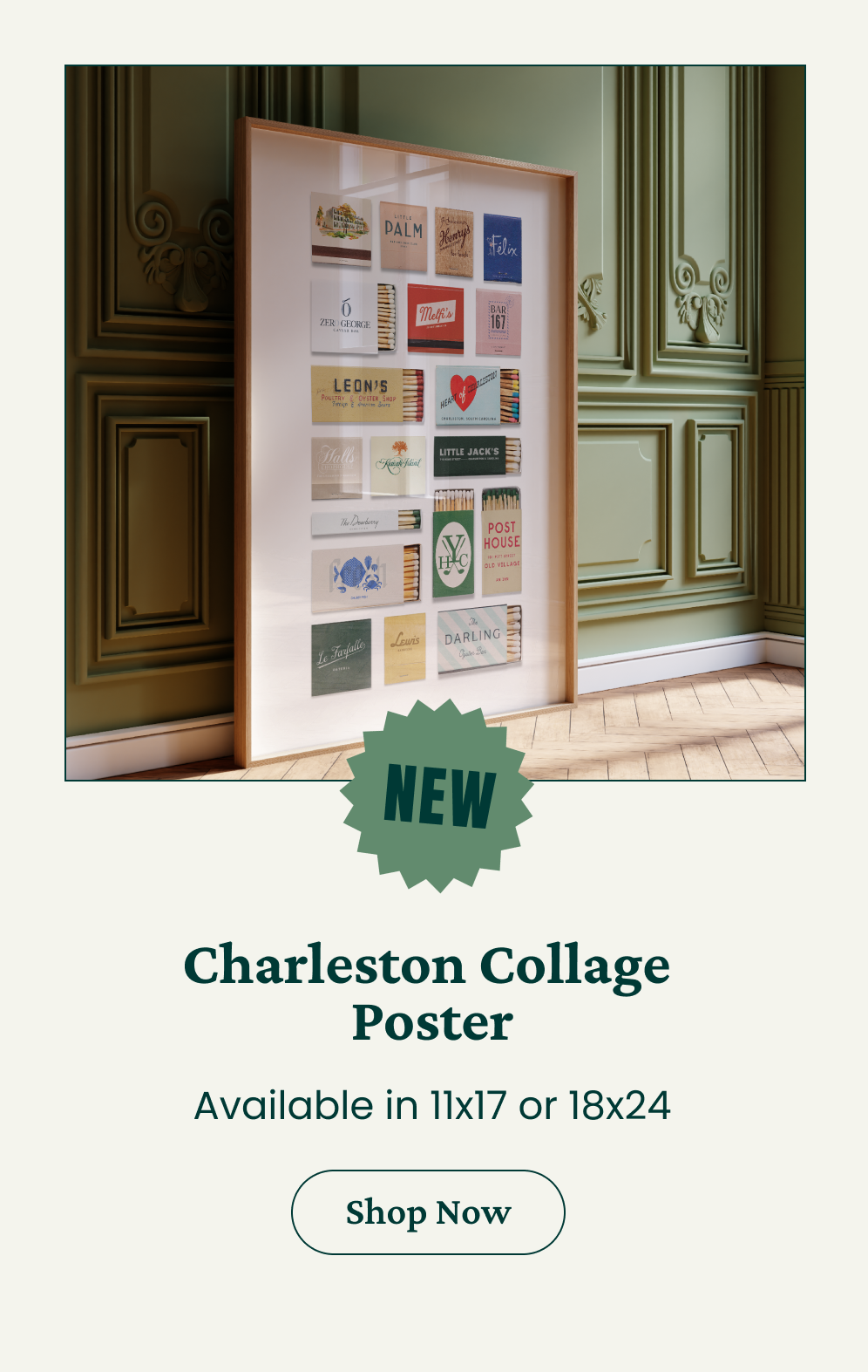 Charleston Poster Collage