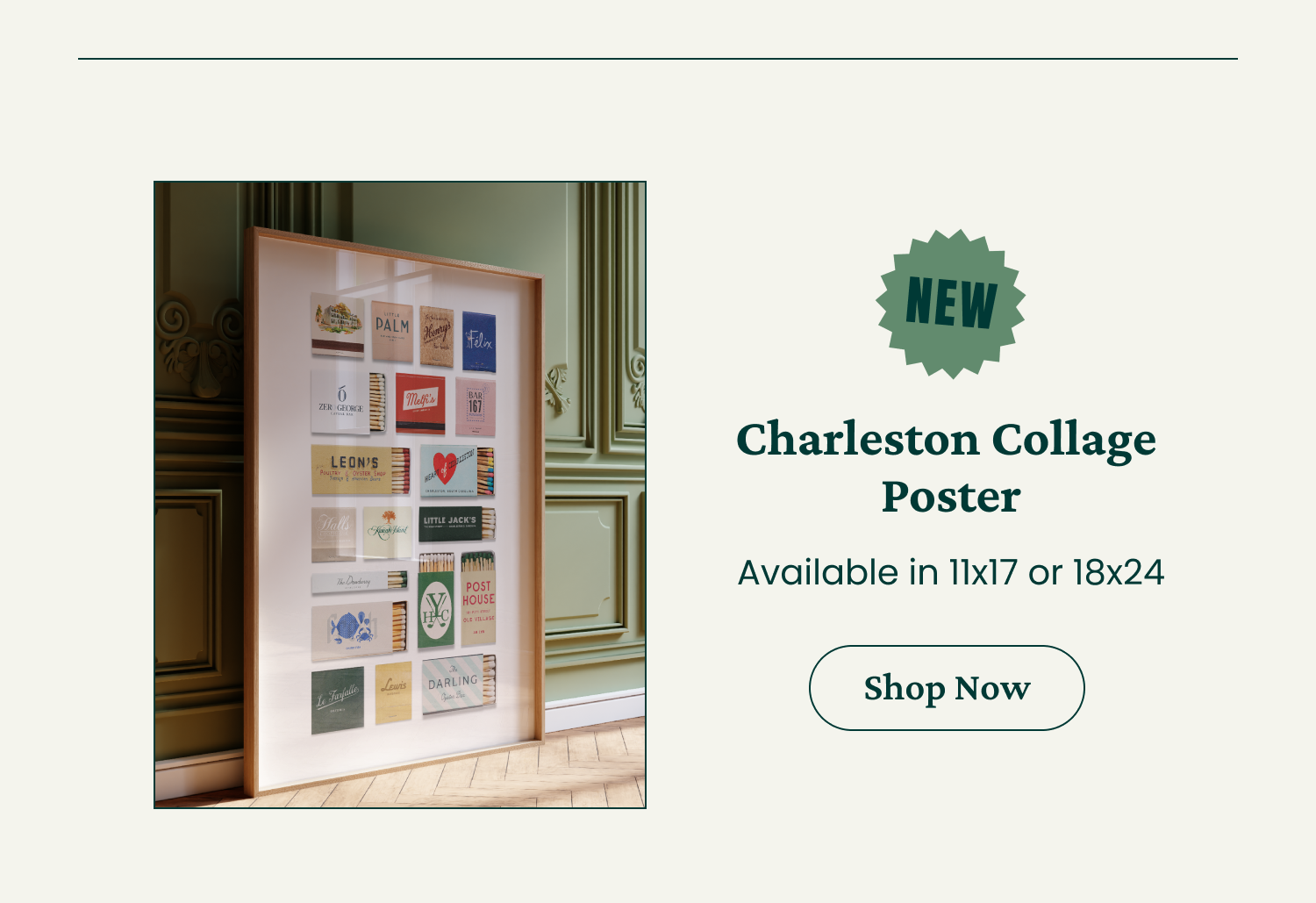 Charleston Poster Collage