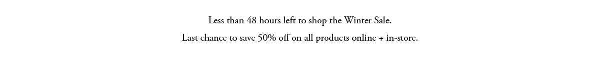 50% off sitewide + storewide