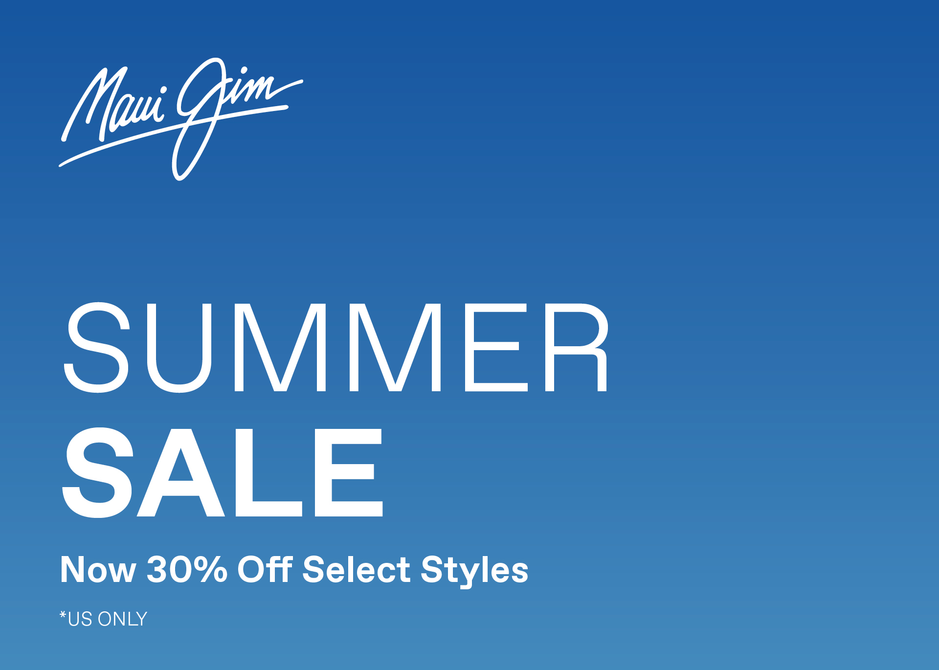 Maui Jim - Summer Sale Now 30% Off Select Styles - Shop Now  US Only