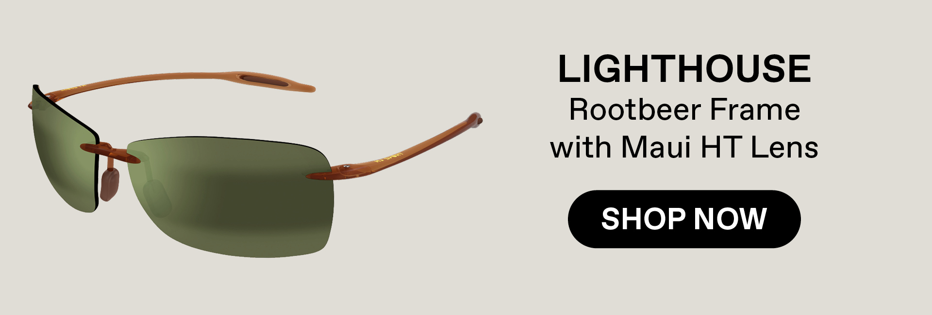LIGHTHOUSE - Rootbeer Frame with Maui HT Lens - Shop Now