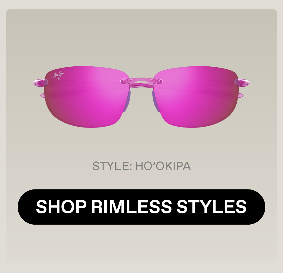 Shop Rimless Styles- Style Shown: Ho'okipa