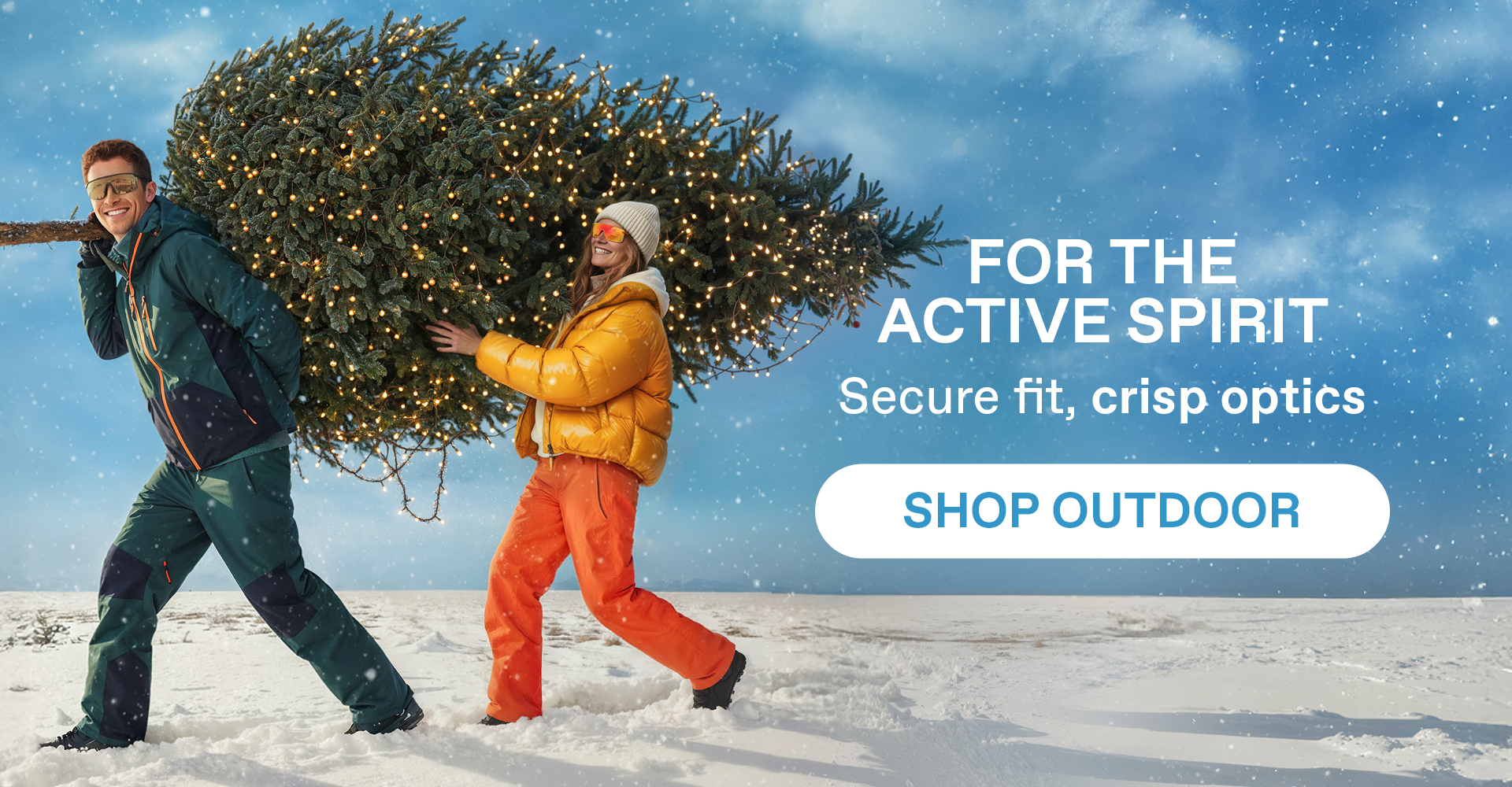 For the Active Spirit. Secure fit, crisp optics - Shop Outdoor