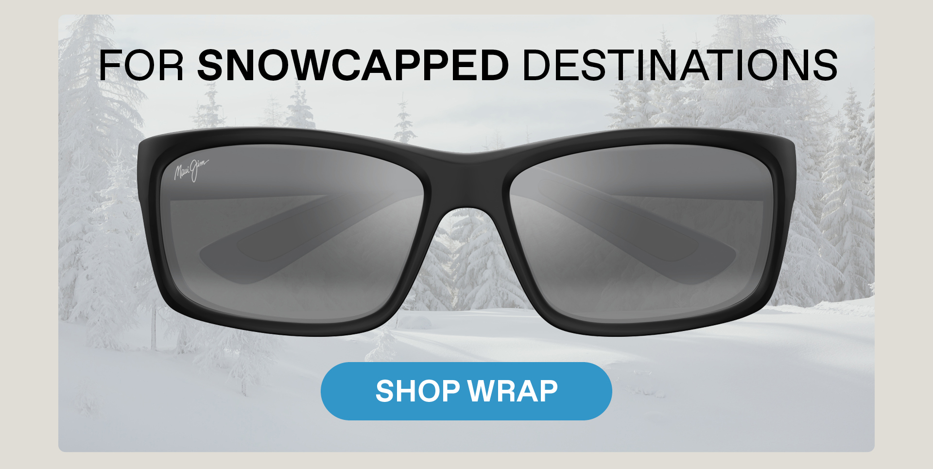 FOR SNOWCAPPED DESTINATIONS - SHOP WRAP