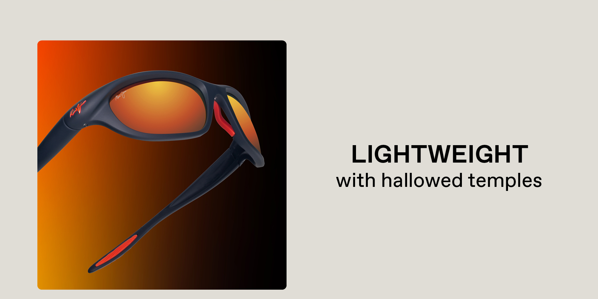 LIGHTWEIGHT with hallowed temples