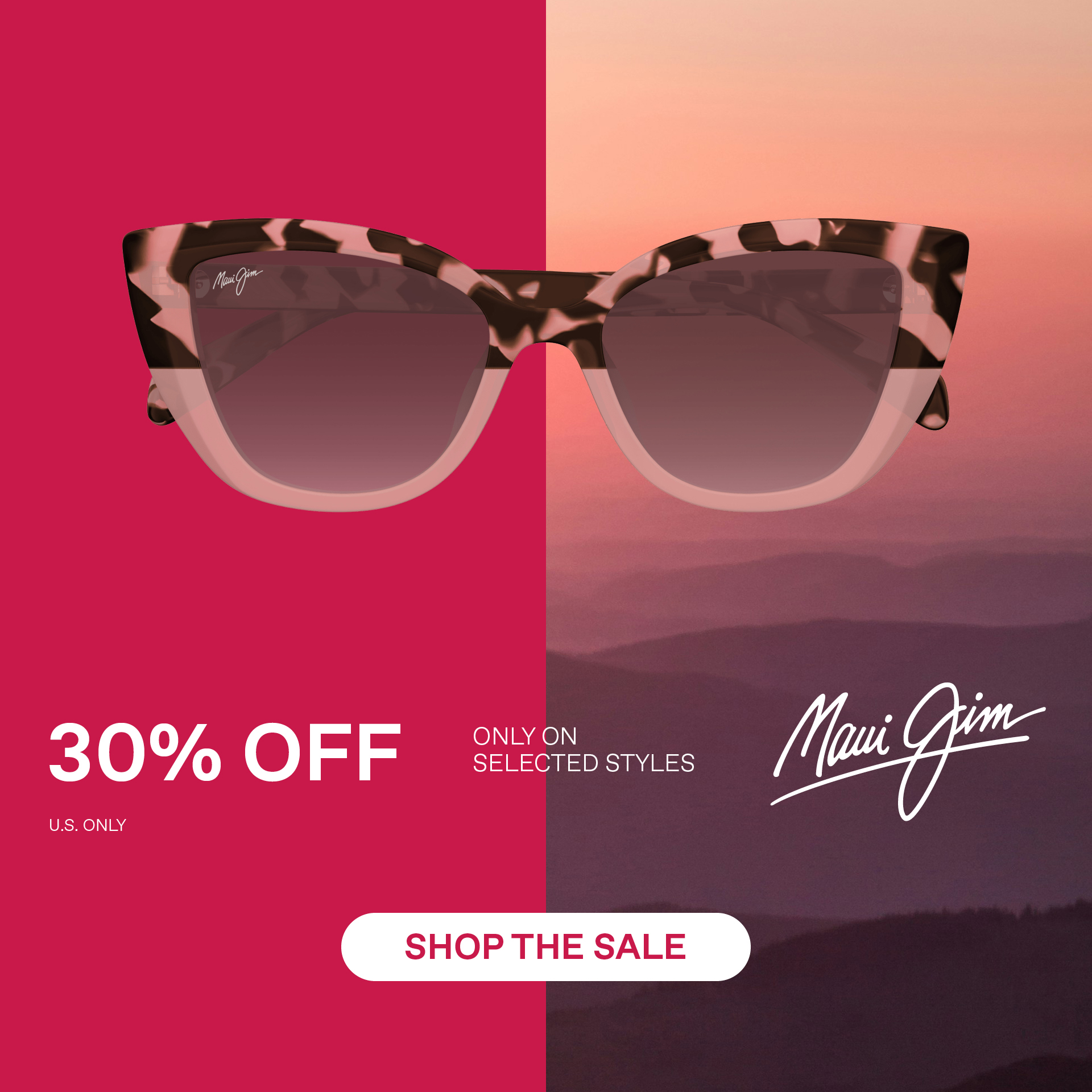 Maui Jim - 30% Off -Select Styles- Shop Now -US 