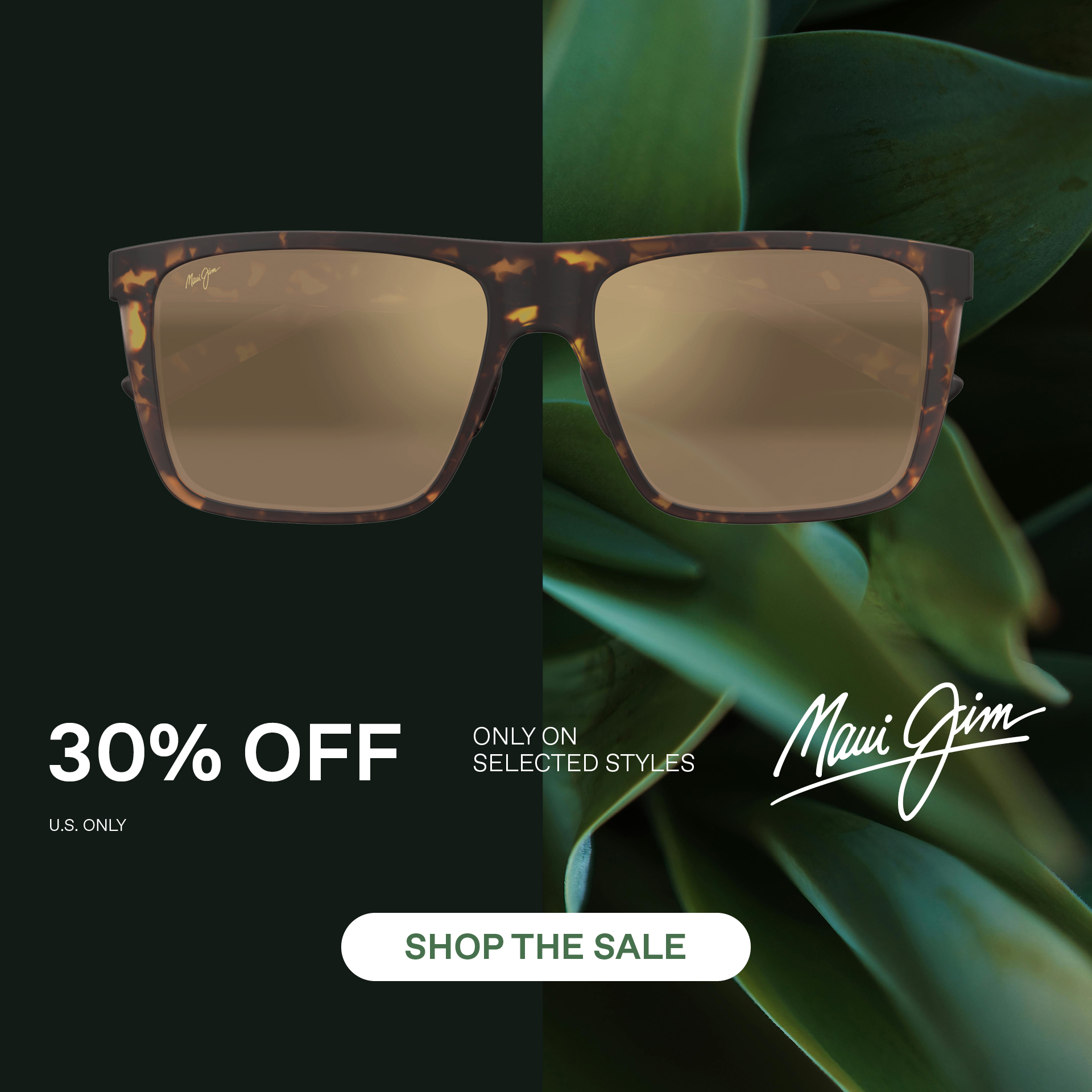 Maui Jim - 30% Off -Select Styles- Shop Now -US 