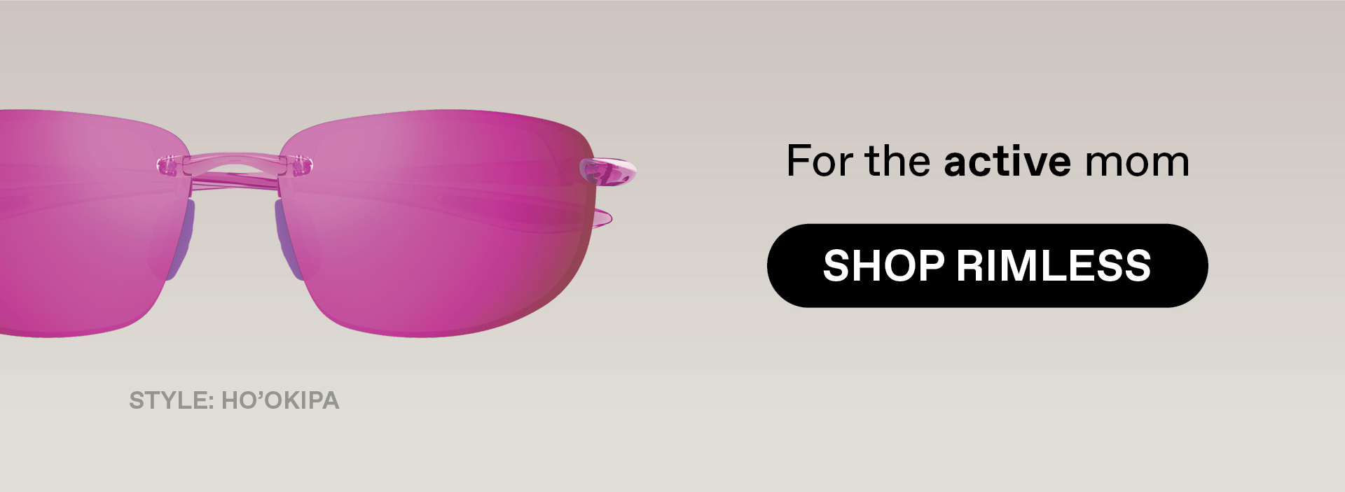 For the active mom - Shop Rimless. Style Shown Hookipa