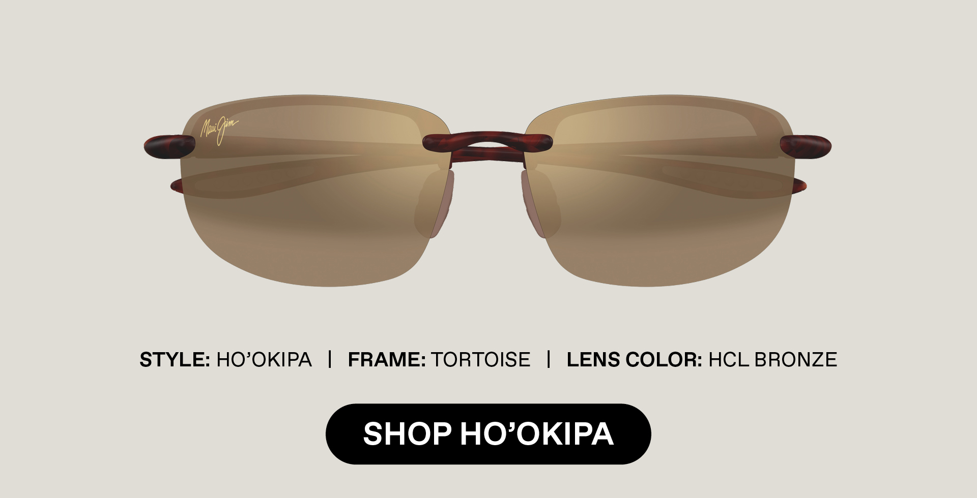Style:: Ho'okipa, Frame: Tortoise, Lens Color: HCL Bronze - Shop Ho'okipa