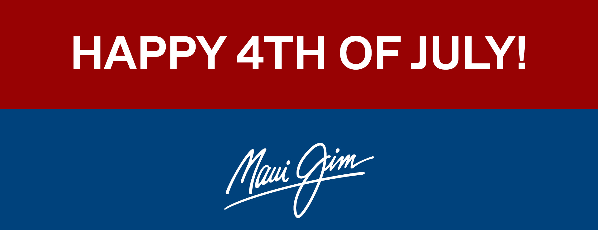 Maui Jim - Happy 4th Of July