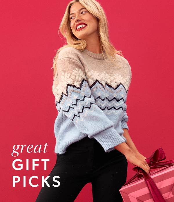 Great gift picks.