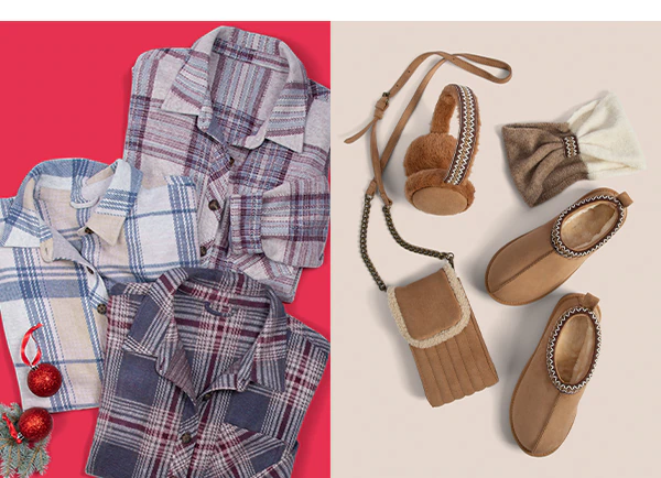 Maurices holiday clothing.
