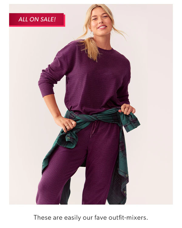 All on sale! These are easily our fave outfit-mixers.