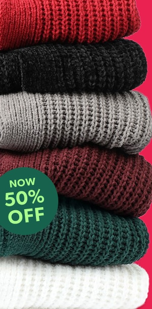 maurices Chenille cardigans now 50% off.