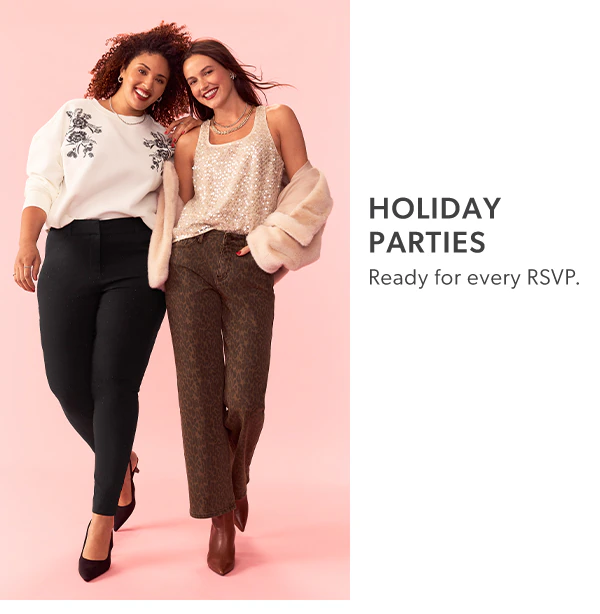 Holiday parties. Ready for every RSVP.