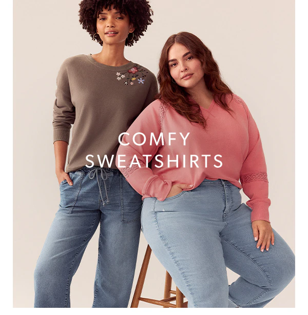 Comfy sweatshirts.