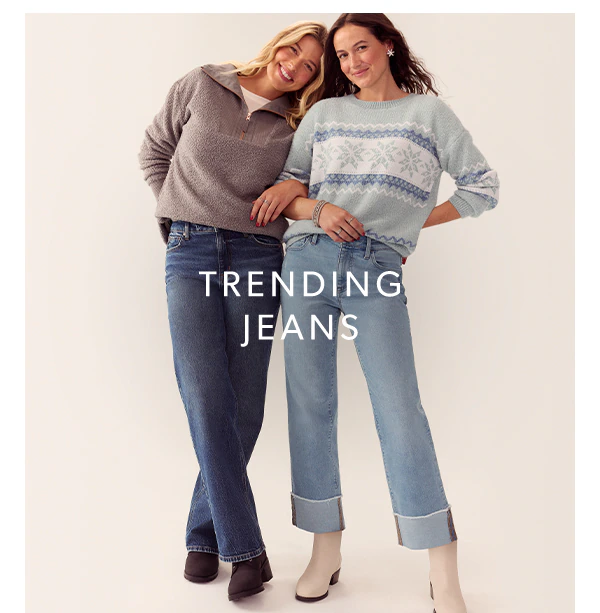 Treding jeans.