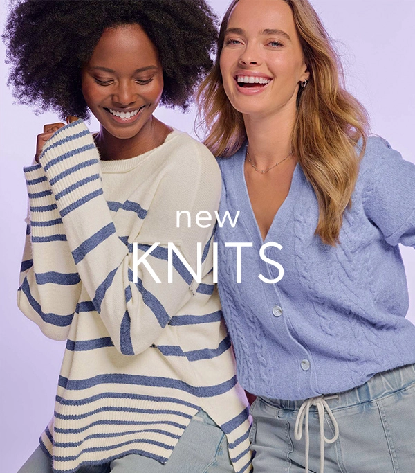 New knits.