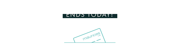 Ends today!