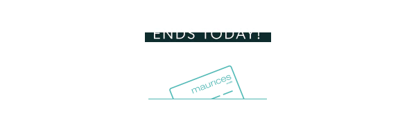 Ends today!