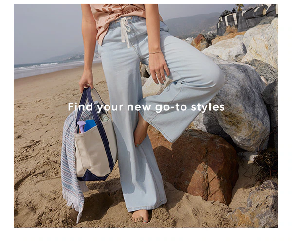 Find your new go-to styles. Model wearing maurices clothing.