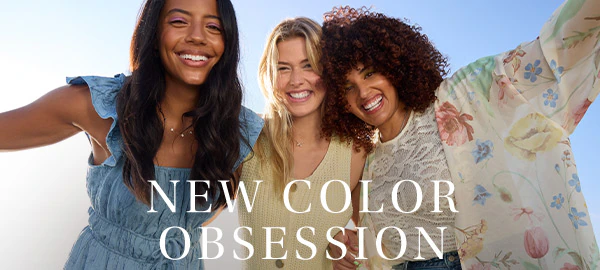 New color obsession. Models wearing maurices clothing.