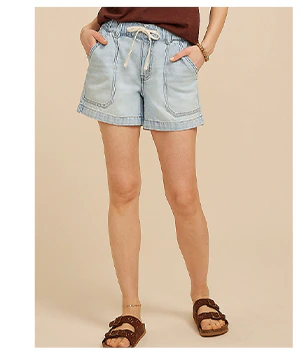 maurices jean shorts.